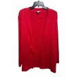 Sweater Cardigan By Kim Rogers In Red, Size: Xl Cheap