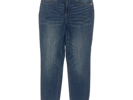 Jeans Straight By Chicos In Blue Denim, Size:6 Online