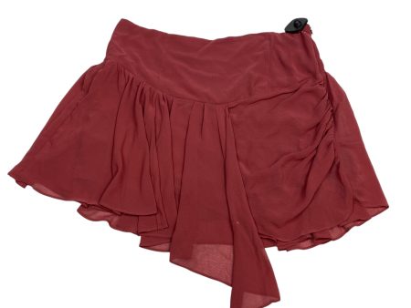 Skirt Mini & Short By Free People In Pink, Size: M Cheap