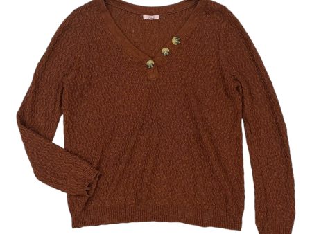 Sweater By Maurices In Brown, Size:Xl For Discount