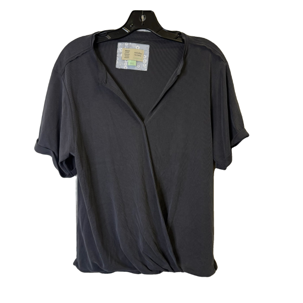 Top Short Sleeve By Clothes Mentor In Grey, Size: Xs Cheap