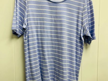 Top Short Sleeve Basic By Chicos In Purple, Size: Xl Online Sale