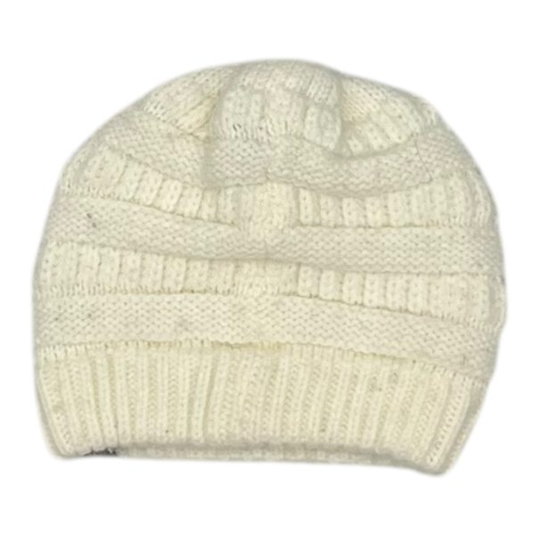 Hat Beanie By Cece In Cream Fashion