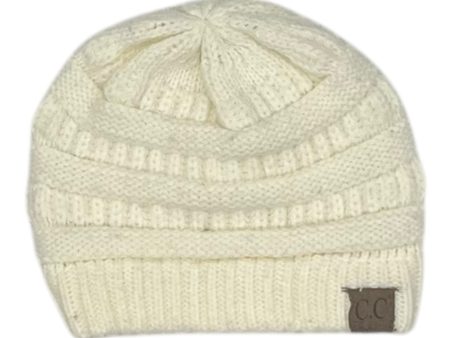 Hat Beanie By Cece In Cream Fashion