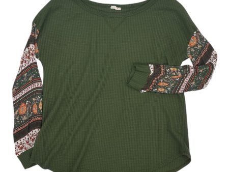 Top Ls By Bibi In Green, Size:M Discount