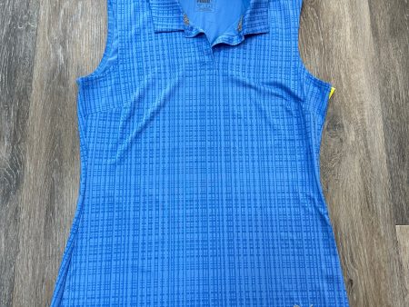 Athletic Tank Top By Puma In Blue, Size: S Cheap