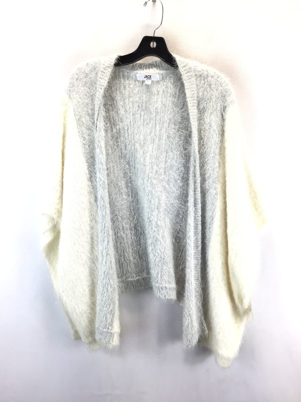 Sweater Cardigan By Bb Dakota In Cream & Grey, Size: L Online Sale