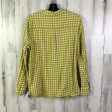 Top Long Sleeve By Banana Republic In White & Yellow, Size: Xl Supply