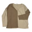 Top Ls By Bibi In Tan, Size:L For Discount