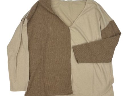 Top Ls By Bibi In Tan, Size:L For Discount