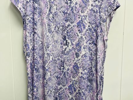 Top Short Sleeve By blue sol In Purple, Size: Xl Online now