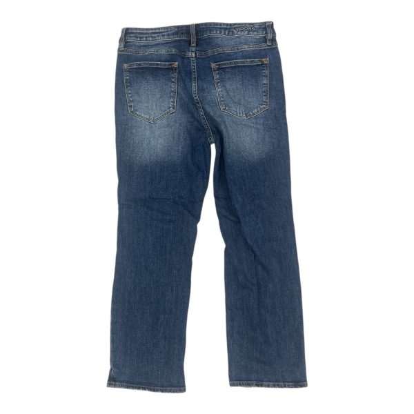 Jeans Straight By Vigoss In Blue Denim, Size:12 Cheap