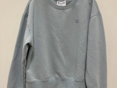 Sweatshirt Crewneck By Champion In Blue, Size: L For Discount