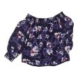 Blouse Ls By White House Black Market In Purple, Size:L on Sale