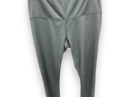 Athletic Leggings By Reebok In Grey, Size: M Discount