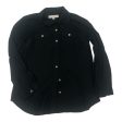 Blouse Ls By Loft In Black, Size:Sp For Discount