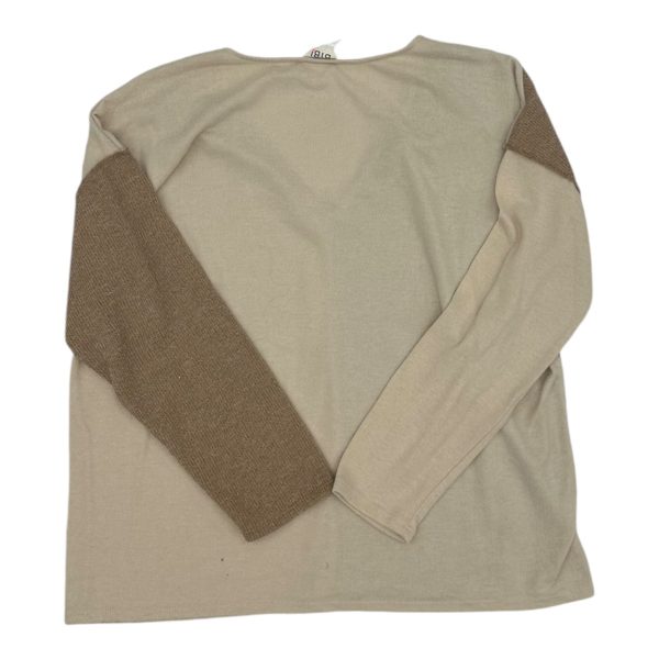 Top Ls By Bibi In Tan, Size:L For Discount