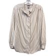 Blouse Ls By H&M In Striped Pattern, Size:M Fashion