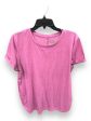 Athletic Top Short Sleeve By Tek Gear In Pink, Size: Xl For Discount