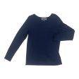 Top Ls Basic By Karen Scott In Navy, Size:M Supply