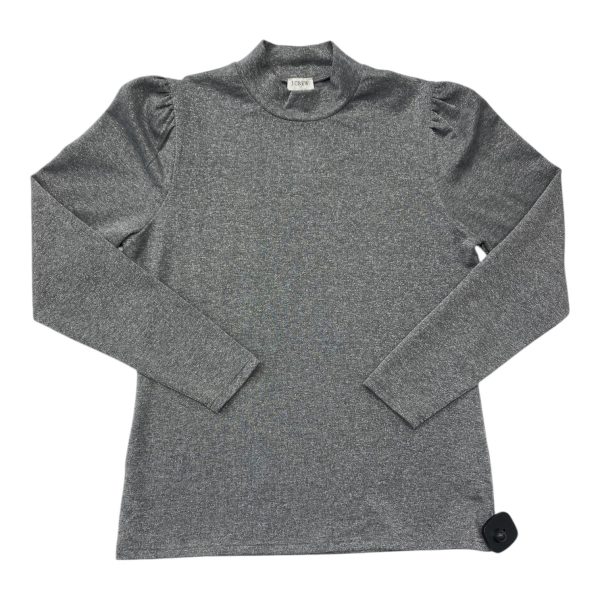 Top Long Sleeve By J. Crew In Grey, Size: L Hot on Sale