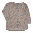 Top 3 4 Sleeve By Nally And Millie In Paisley Print, Size:Sp Sale