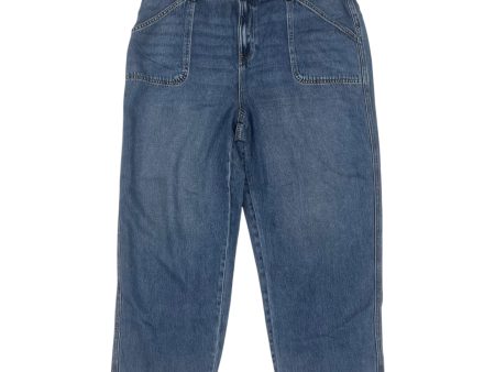 Jeans Straight By Talbots In Blue Denim, Size:16 For Cheap