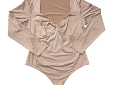 Top Long Sleeve By Express In Pink, Size: Xl Online