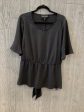 Blouse Short Sleeve By Lane Bryant In Black, Size: 1x on Sale