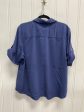 Top Short Sleeve By Chicos In Blue, Size: Xl Online