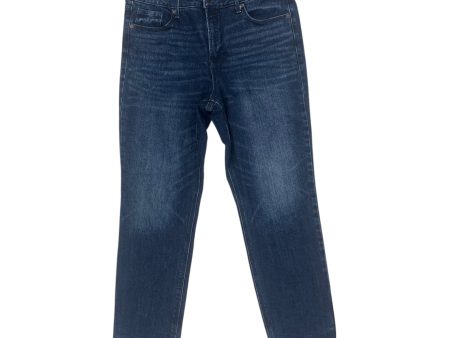 Jeans Straight By Old Navy In Blue Denim, Size:14 For Sale