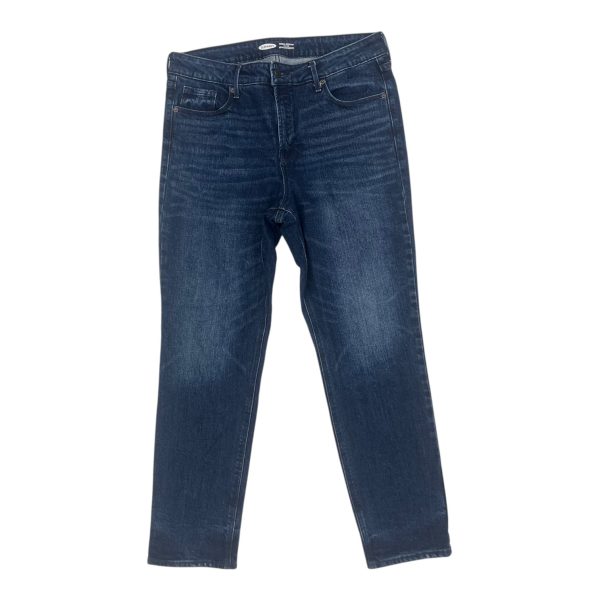 Jeans Straight By Old Navy In Blue Denim, Size:14 For Sale