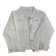 Jacket Denim By Clothes Mentor In White Denim, Size: S Sale