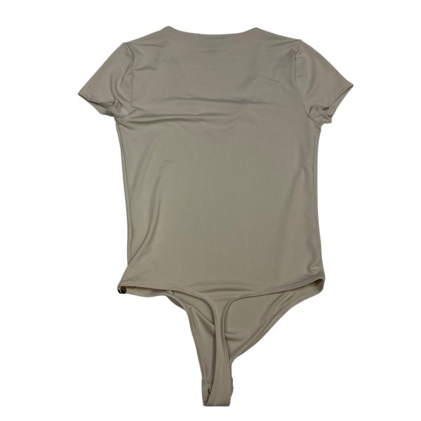 Bodysuit By Express In Beige, Size: S For Cheap