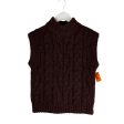 Vest Sweater By A New Day In Brown, Size: Xs Fashion