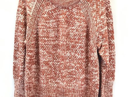 Sweater By Universal Thread In Brown & White, Size: L Fashion