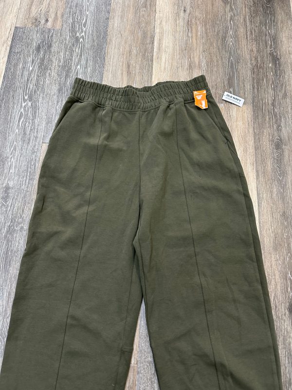 Athletic Pants By Old Navy In Green, Size: L Supply