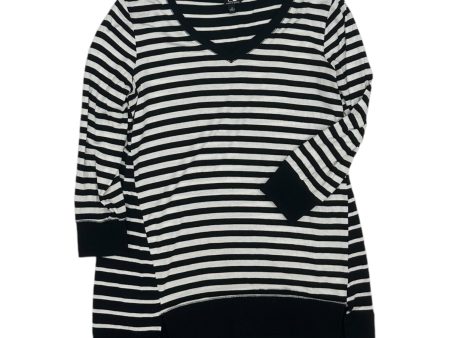 Top Ls By Cable And Gauge In Striped Pattern, Size:M Discount