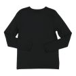 Top Ls Basic By Gap In Black, Size:Xl Discount