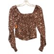 Top Ls By Ultra Flirt In Floral Print, Size:S Discount