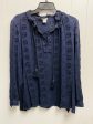 Top Long Sleeve By Chicos In Navy, Size: 12 Online Sale