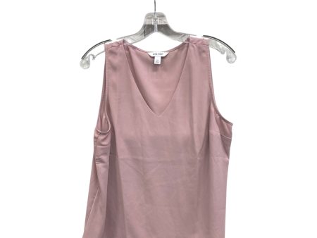 Top Sleeveless Basic By Nine West In Pink, Size:M Discount