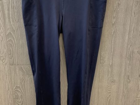 Athletic Leggings By Skechers In Blue, Size: Xl Sale