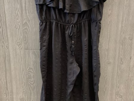 Jumpsuit By Time And Tru In Black, Size: 1x Hot on Sale