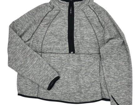 Athletic Sweatshirt Collar By Tek Gear In Grey, Size:1X Online now