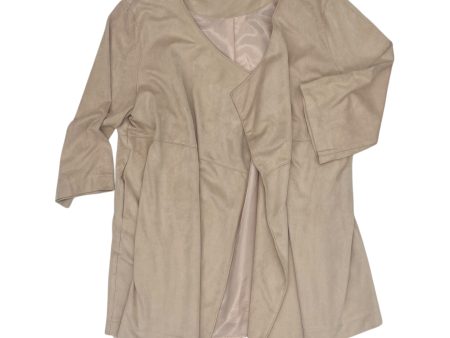 CARDIGAN by    CLOTHES MENTOR In TAN, Size: XL Discount