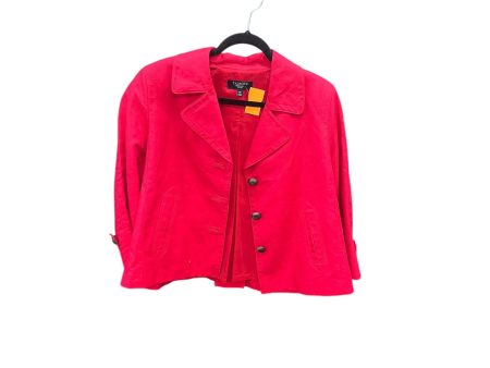 Blazer By Talbots In Red, Size: 14p Online Hot Sale