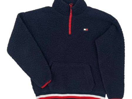 Athletic Fleece By Tommy Hilfiger In Navy, Size:S Online Hot Sale