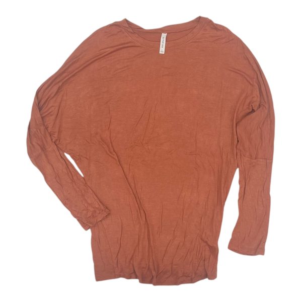 Top Ls By Active Usa In Orange, Size:L For Sale