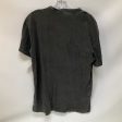 Top Short Sleeve By Abercrombie And Fitch In Grey, Size: L For Cheap